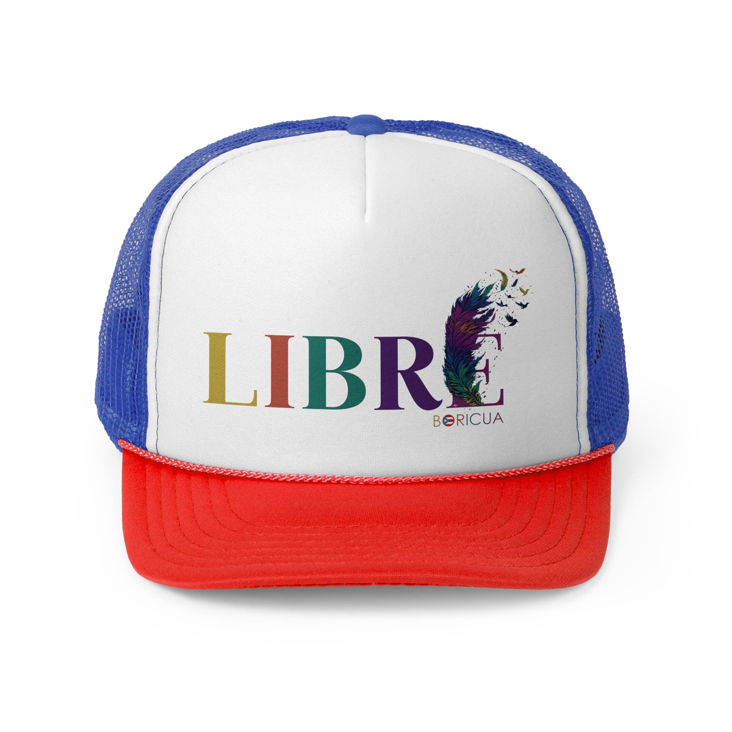 Libre Boricua Puerto Rican Pride Trucker Caps FREE SHIPPING