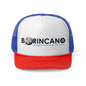 Borincano aunque naciera en la luna bandera Puerto Rican Pride Trucker Caps FREE SHIPPING