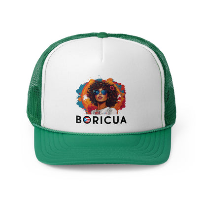Flow Boricua Bandera Puerto Rican Pride Trucker Caps FREE SHIPPING
