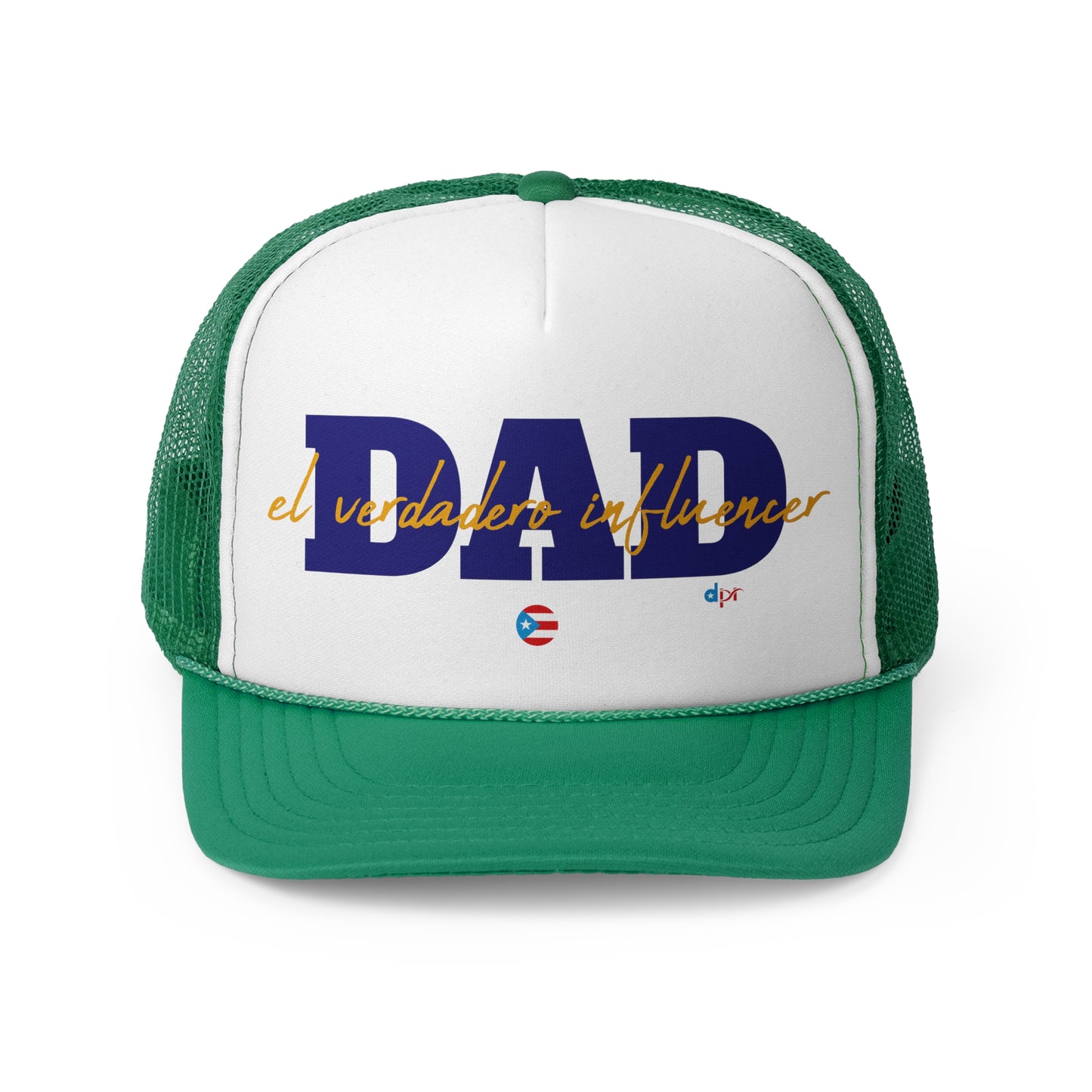 DAD El Verdadero Influencer Puerto Rican Pride Trucker Caps FREE SHIPPING