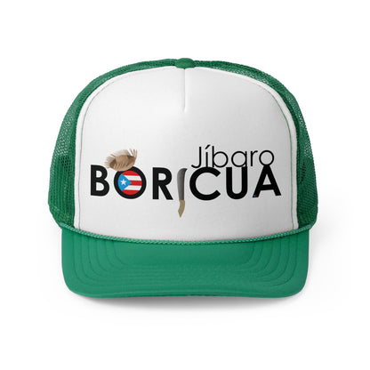 Jíbaro Boricua Puerto Rican Pride Trucker Caps FREE SHIPPING