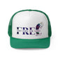 Free Nací para ser Libre Puerto Rican Pride Trucker Caps FREE SHIPPING