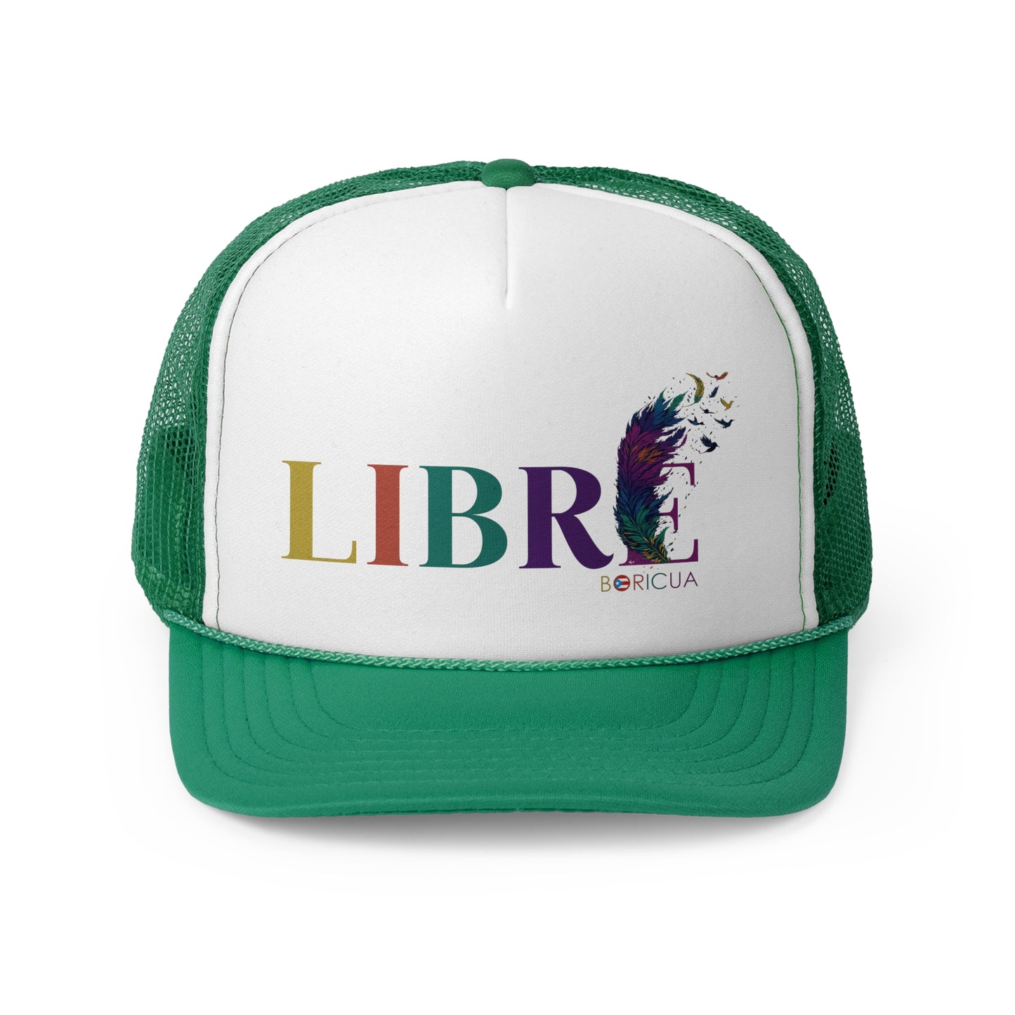 Libre Boricua Puerto Rican Pride Trucker Caps FREE SHIPPING