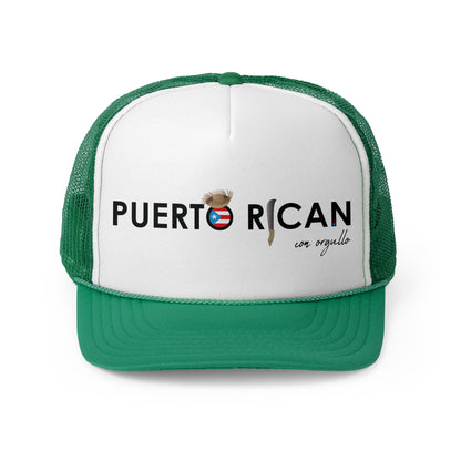 Puerto Rican con Orgullo Bandera Puerto Rican Pride Trucker Caps FREE SHIPPING