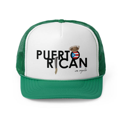 Puerto Rican con Orgullo Puerto Rican Pride Trucker Caps FREE SHIPPING