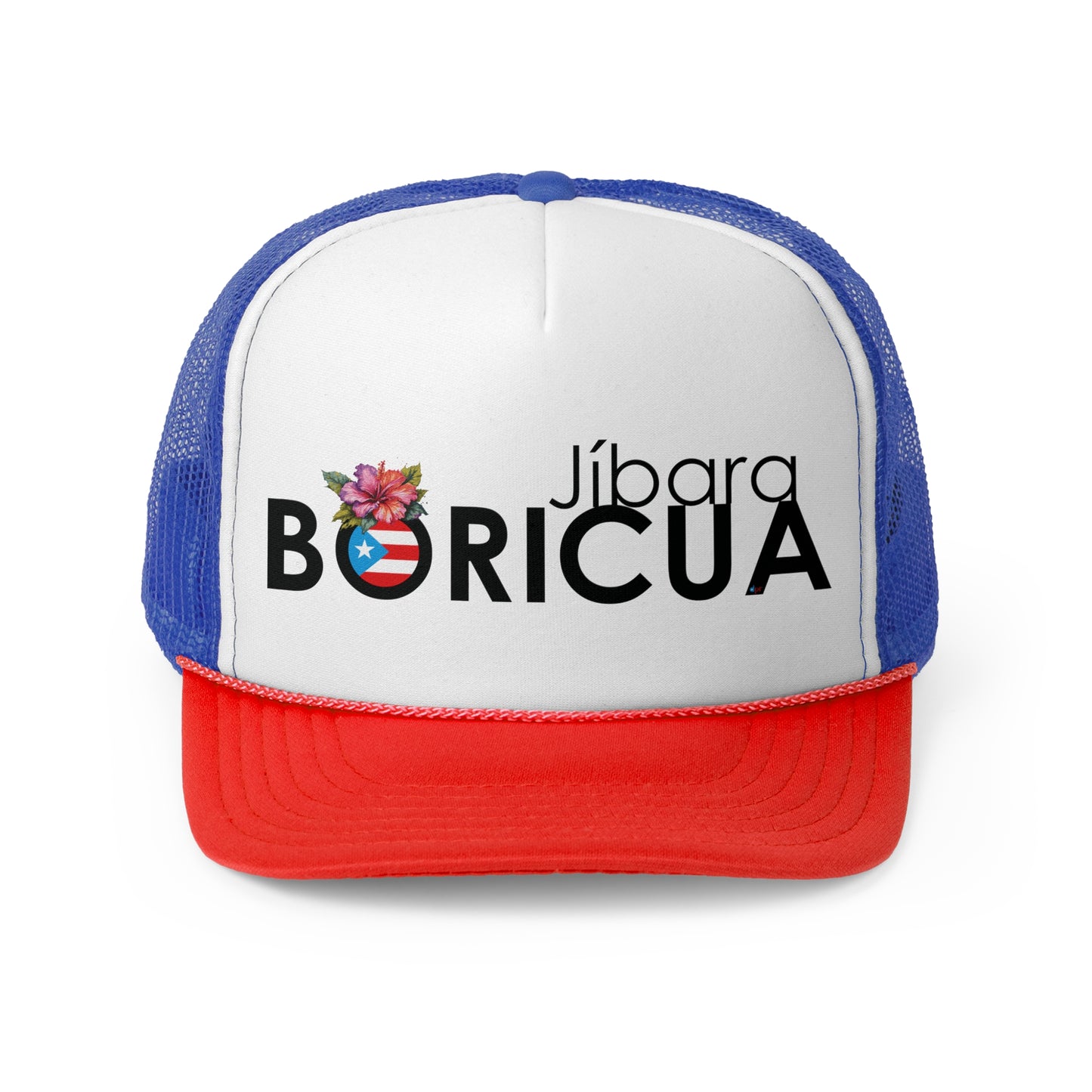 Jíbara Boricua Puerto Rican Pride Trucker Caps FREE SHIPPING
