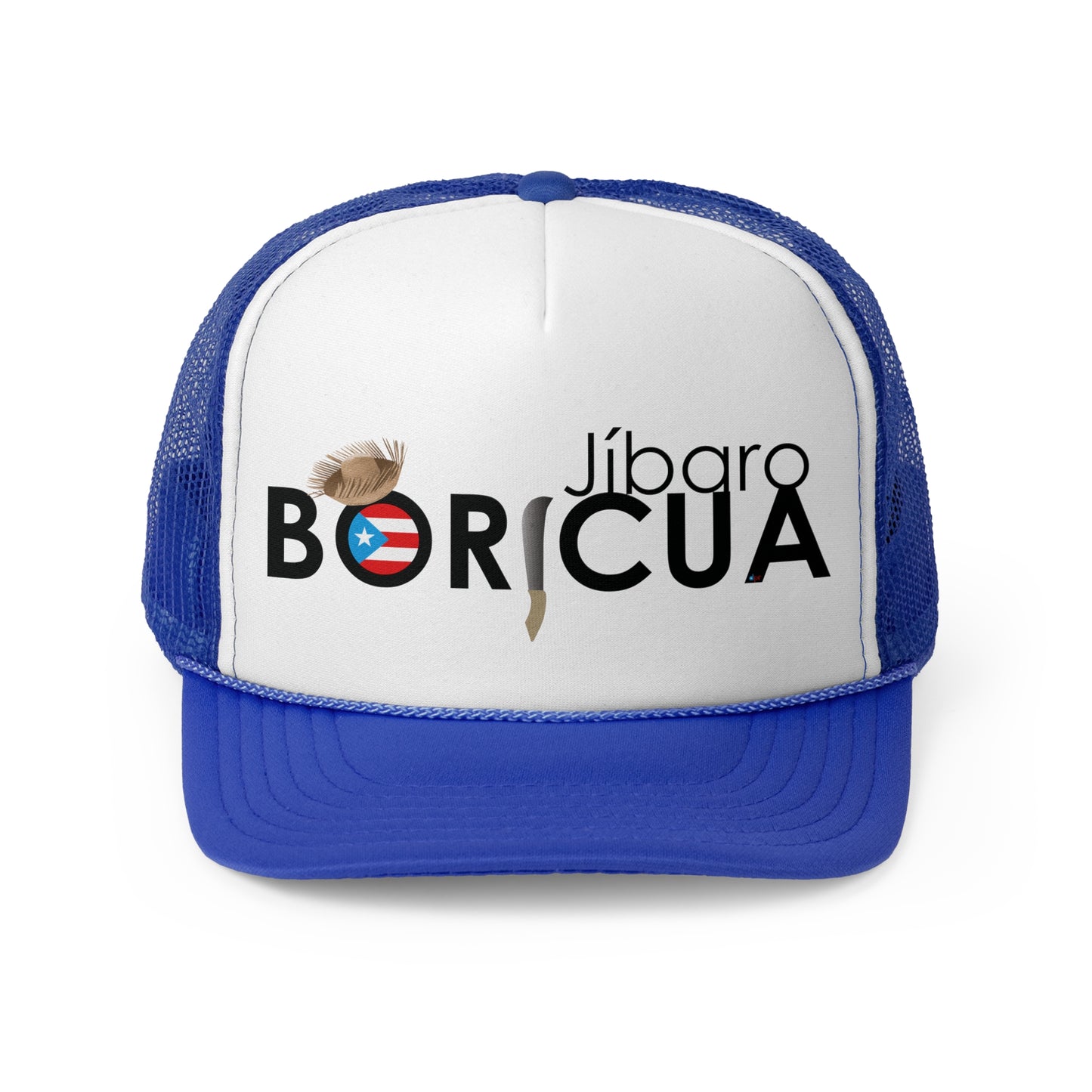 Jíbaro Boricua Puerto Rican Pride Trucker Caps FREE SHIPPING