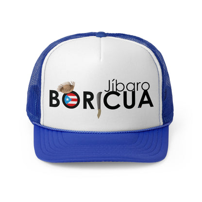Jíbaro Boricua Puerto Rican Pride Trucker Caps FREE SHIPPING