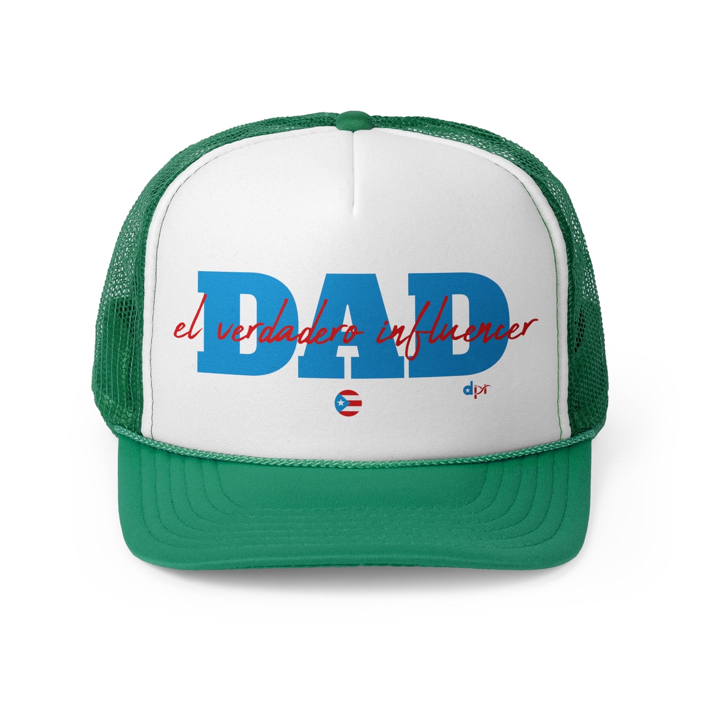 DAD El Verdadero Influencer Puerto Rican Pride Trucker Caps FREE SHIPPING