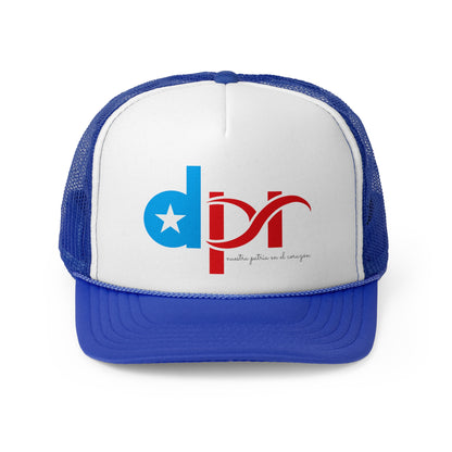 De Puerto Rico nuestra patria en el corazón Puerto Rican Pride Trucker Caps FREE SHIPPING