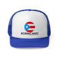 Borincano aunque naciera en la luna Puerto Rican Pride Trucker Caps FREE SHIPPING
