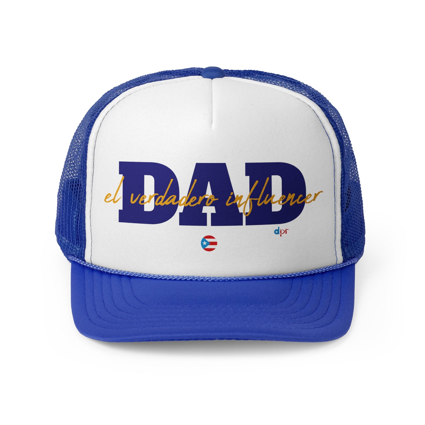 DAD El Verdadero Influencer Puerto Rican Pride Trucker Caps FREE SHIPPING