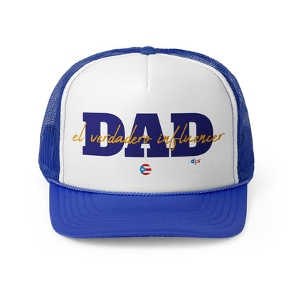 DAD El Verdadero Influencer Puerto Rican Pride Trucker Caps FREE SHIPPING
