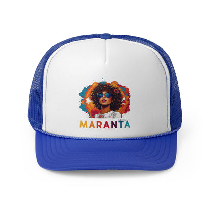 Maranta Flow Boricua Puerto Rican Pride Trucker Caps FREE SHIPPING
