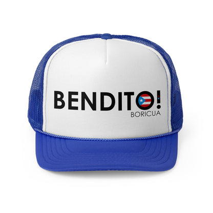 Bendito! Boricua Puerto Rican Pride Trucker Caps FREE SHIPPING