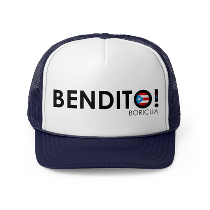 Bendito! Boricua Puerto Rican Pride Trucker Caps FREE SHIPPING