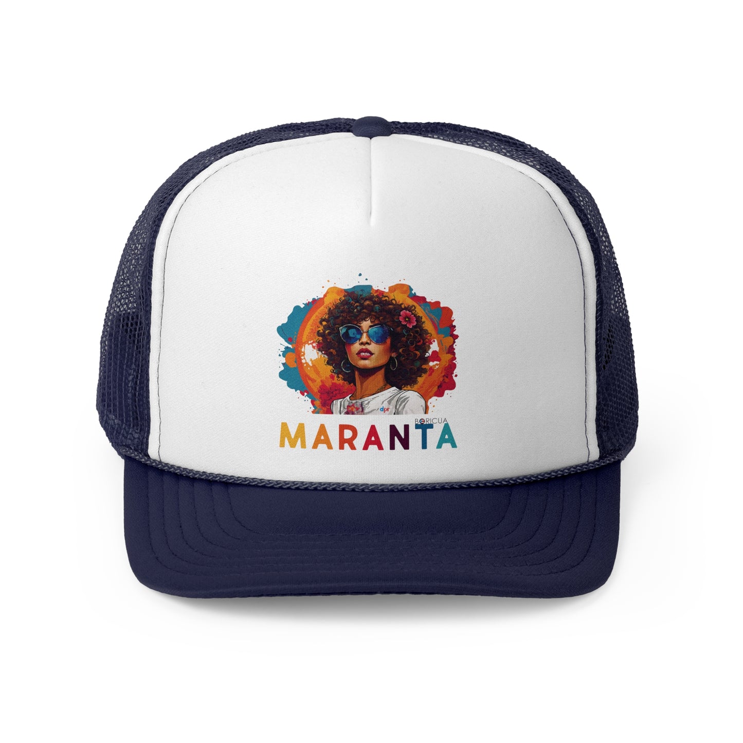 Maranta Flow Boricua Puerto Rican Pride Trucker Caps FREE SHIPPING
