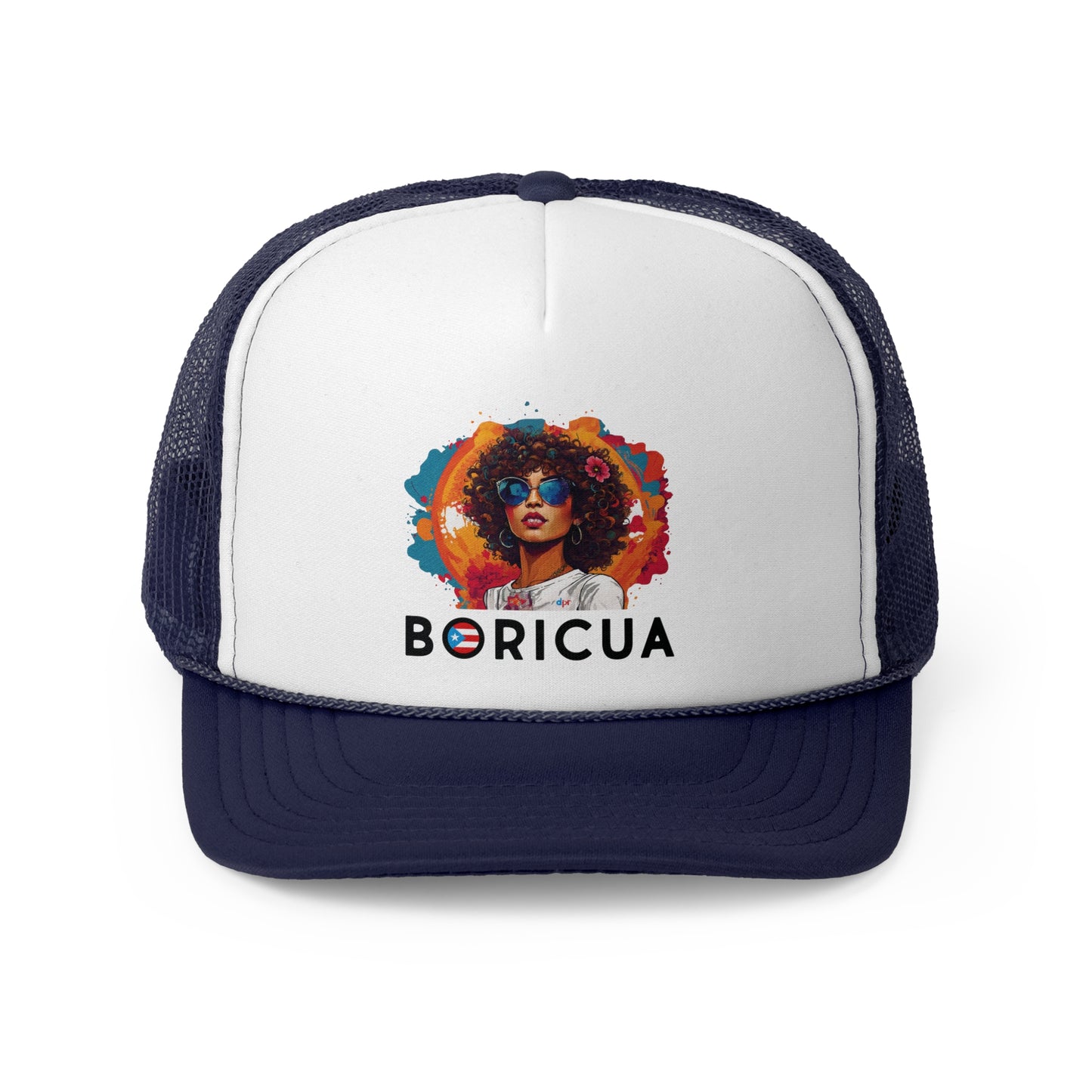 Flow Boricua Bandera Puerto Rican Pride Trucker Caps FREE SHIPPING