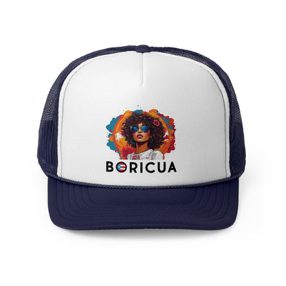 Flow Boricua Bandera Puerto Rican Pride Trucker Caps FREE SHIPPING