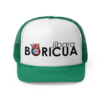 Jíbara Boricua Puerto Rican Pride Trucker Caps FREE SHIPPING