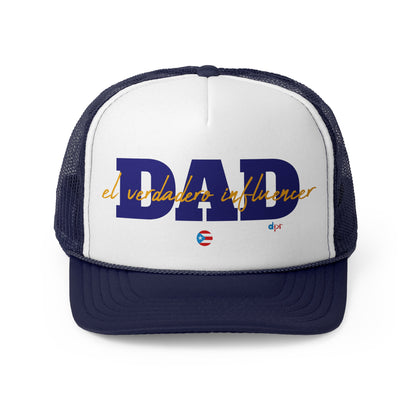 DAD El Verdadero Influencer Puerto Rican Pride Trucker Caps FREE SHIPPING