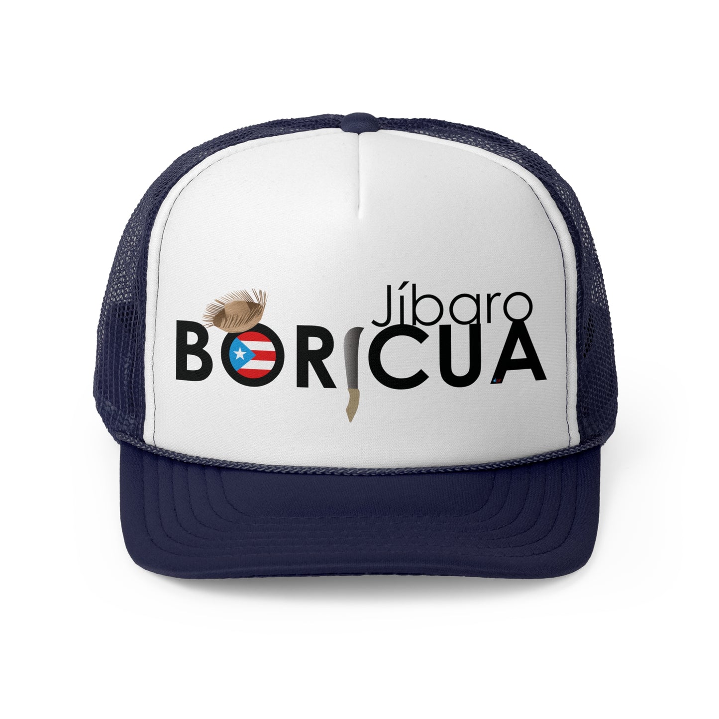 Jíbaro Boricua Puerto Rican Pride Trucker Caps FREE SHIPPING