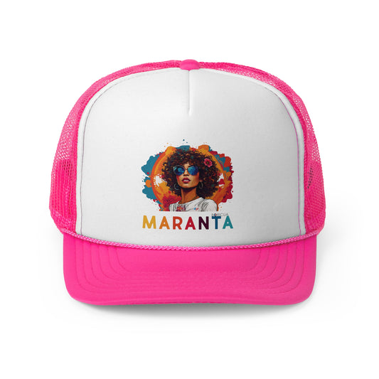 Maranta Flow Boricua Puerto Rican Pride Trucker Caps FREE SHIPPING