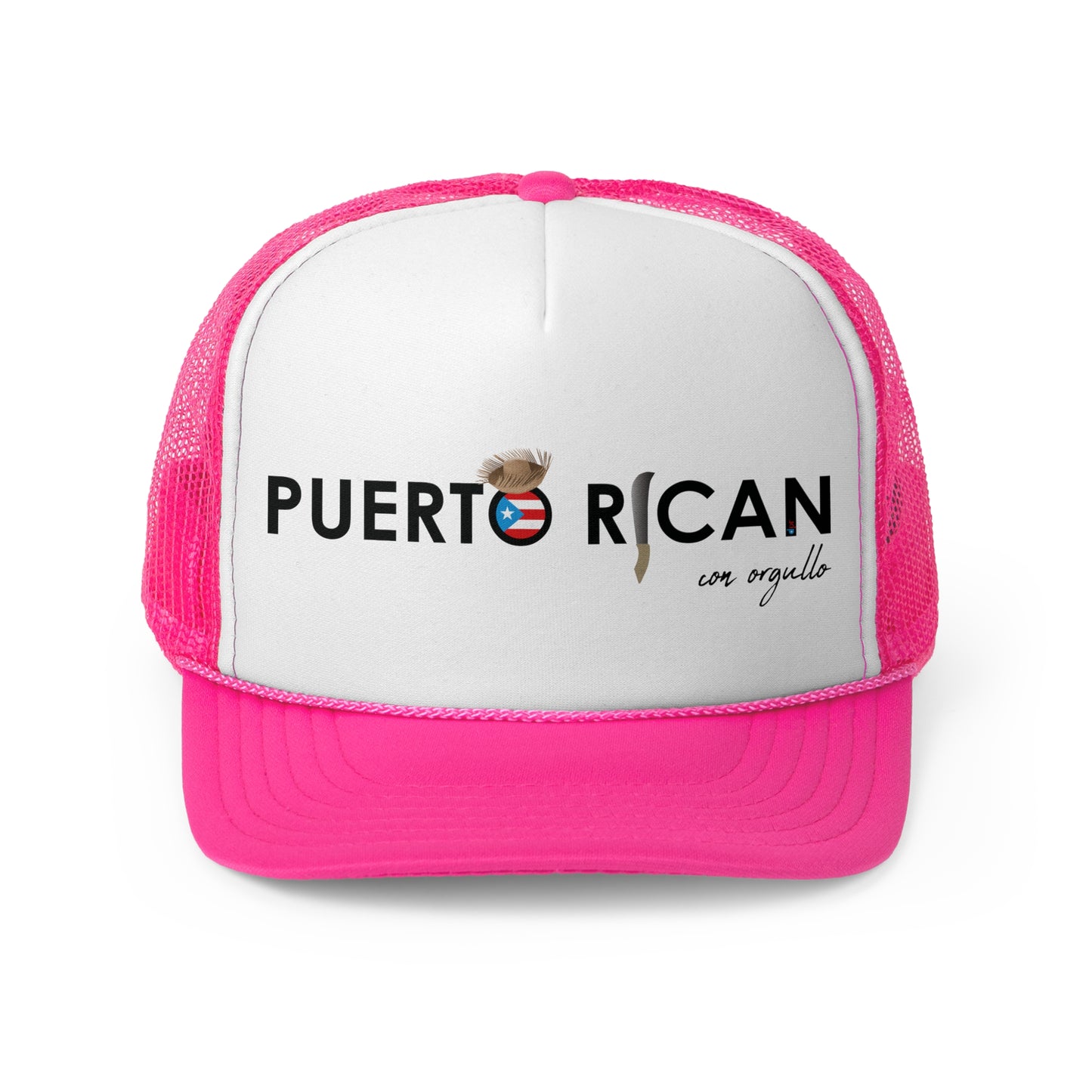 Puerto Rican con Orgullo Bandera Puerto Rican Pride Trucker Caps FREE SHIPPING