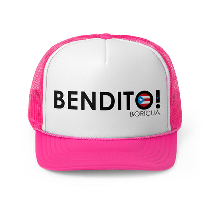 Bendito! Boricua Puerto Rican Pride Trucker Caps FREE SHIPPING