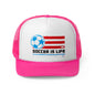 Soccer is Life Puerto Rican Pride Trucker Caps FREE SHIPPING