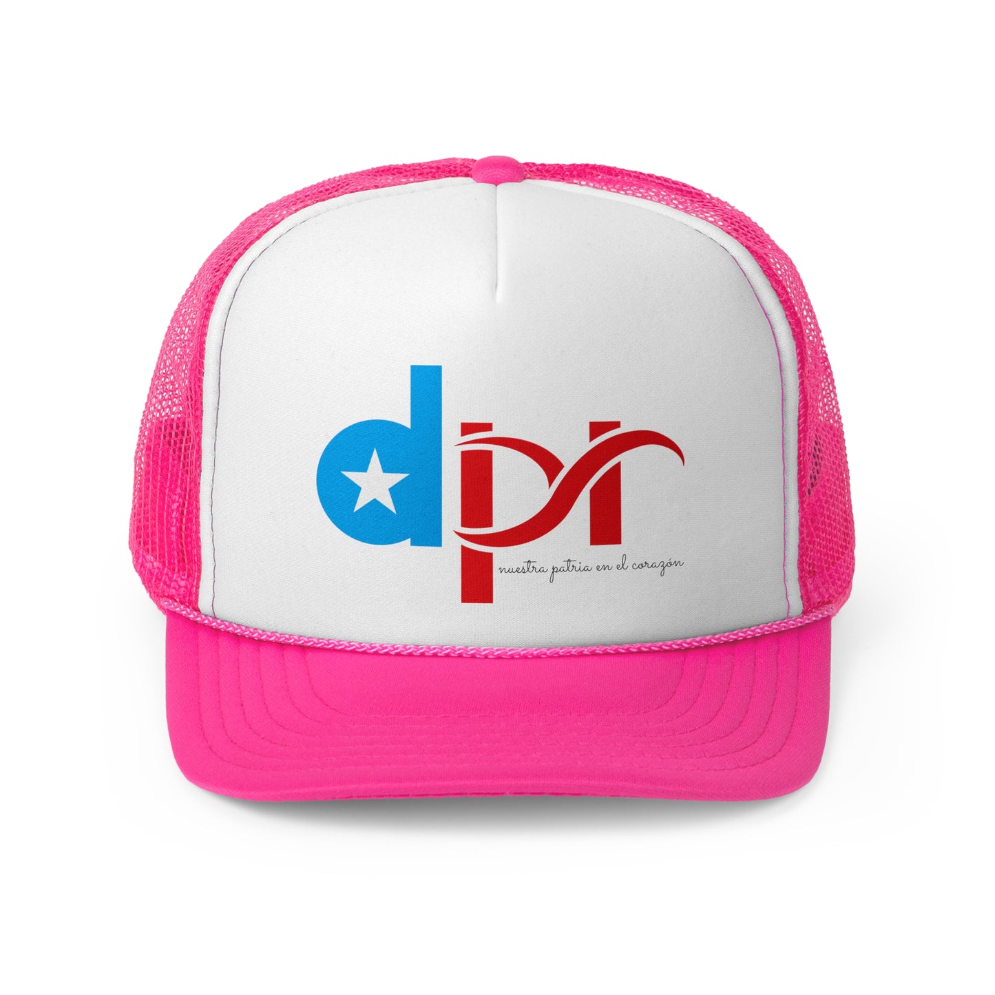 De Puerto Rico nuestra patria en el corazón Puerto Rican Pride Trucker Caps FREE SHIPPING