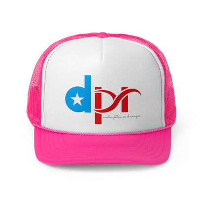 De Puerto Rico nuestra patria en el corazón Puerto Rican Pride Trucker Caps FREE SHIPPING