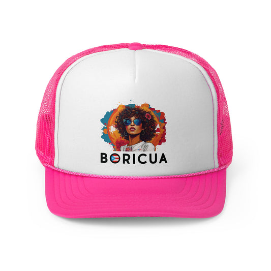 Flow Boricua Bandera Puerto Rican Pride Trucker Caps FREE SHIPPING