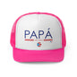 Papá Established 2024 Puerto Rican Pride Trucker Caps FREE SHIPPING