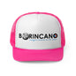 Borincano aunque naciera en la luna bandera Puerto Rican Pride Trucker Caps FREE SHIPPING