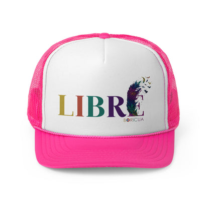 Libre Boricua Puerto Rican Pride Trucker Caps FREE SHIPPING