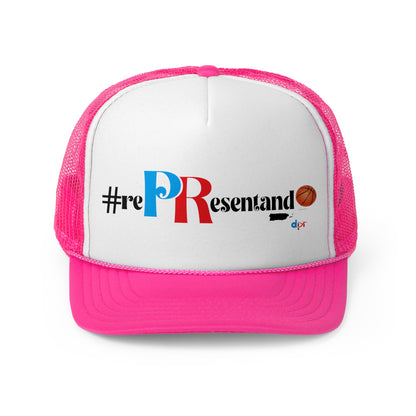 RePResentando Basket Ball Puerto Rican Pride Trucker Caps FREE SHIPPING