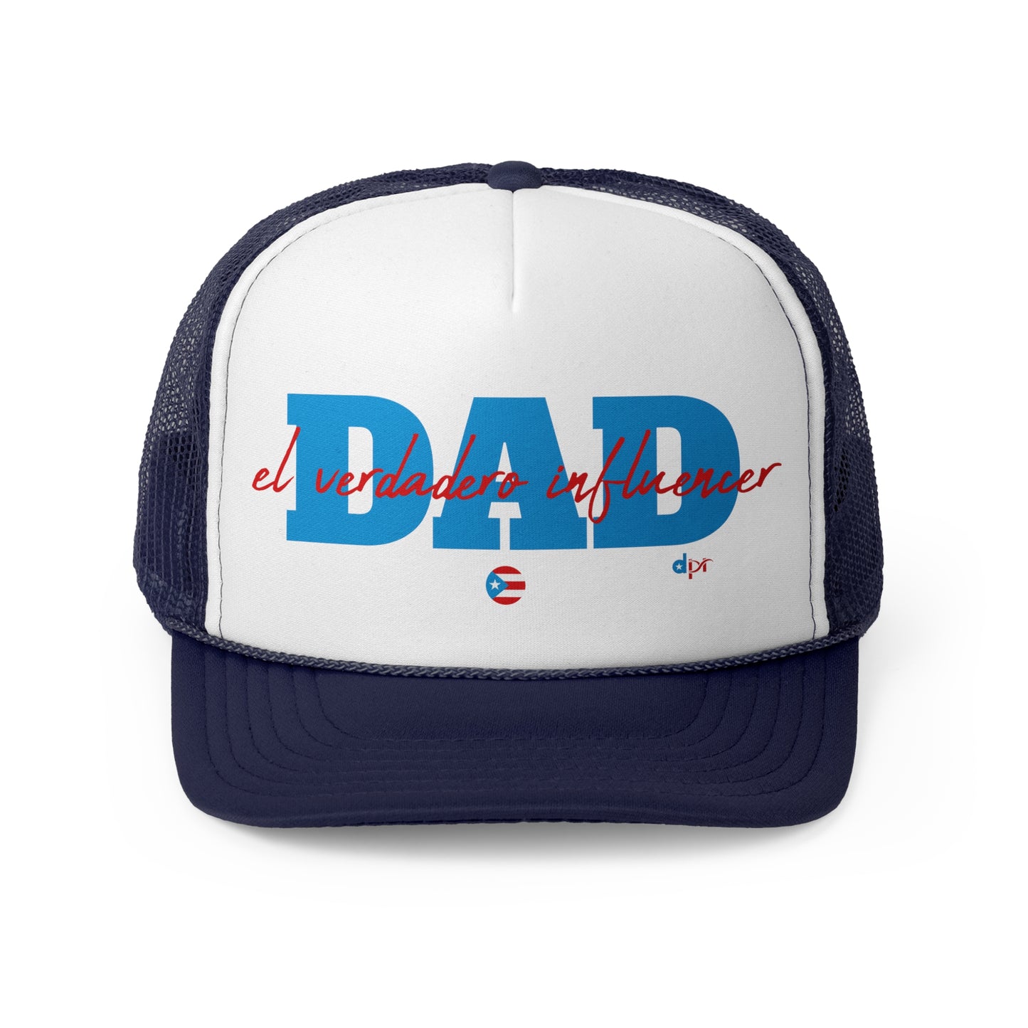DAD El Verdadero Influencer Puerto Rican Pride Trucker Caps FREE SHIPPING