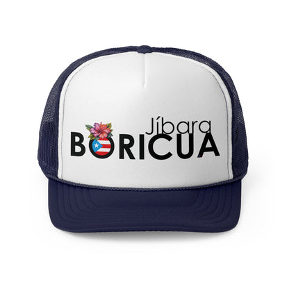 Jíbara Boricua Puerto Rican Pride Trucker Caps FREE SHIPPING