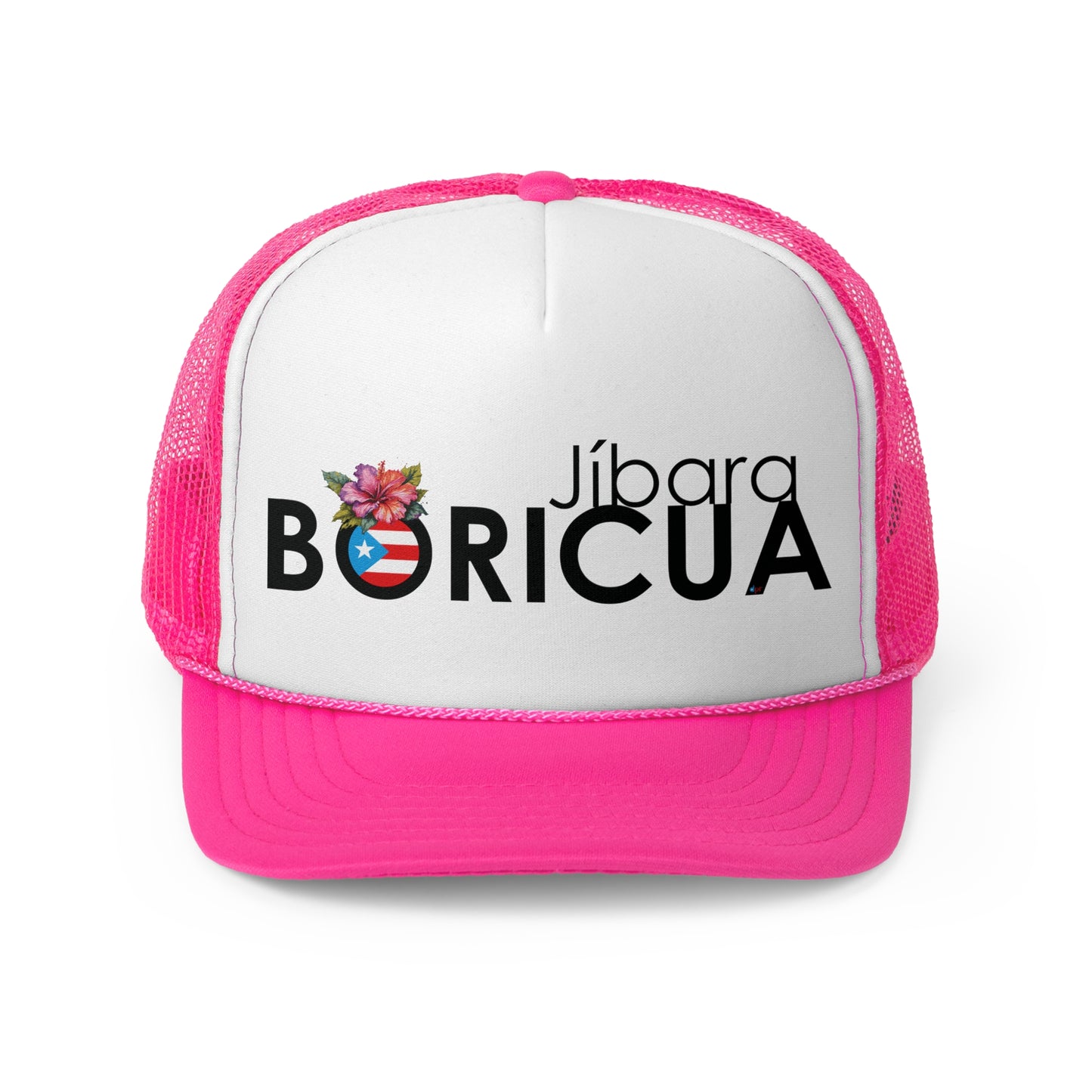 Jíbara Boricua Puerto Rican Pride Trucker Caps FREE SHIPPING