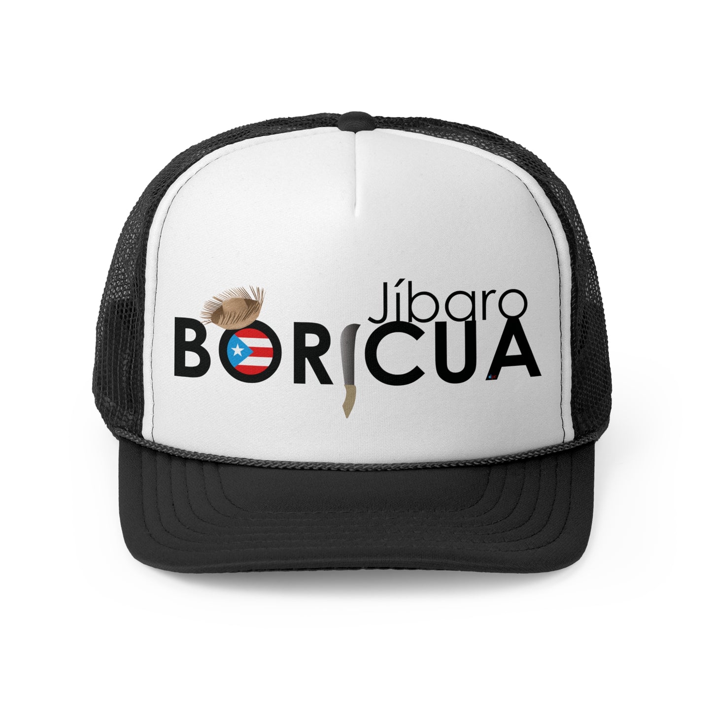 Jíbaro Boricua Puerto Rican Pride Trucker Caps FREE SHIPPING