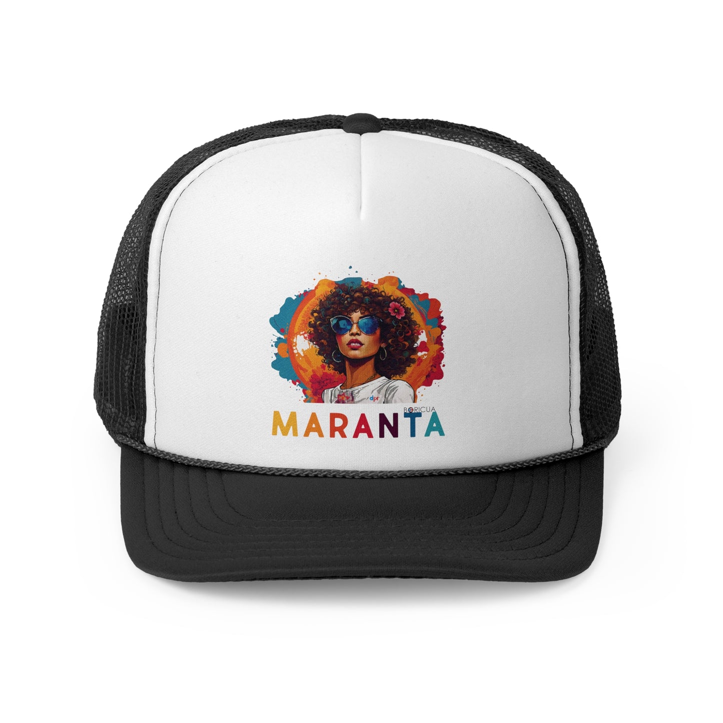 Maranta Flow Boricua Puerto Rican Pride Trucker Caps FREE SHIPPING