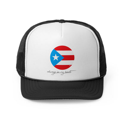 Always in my Heart Puerto Rican Pride Trucker Caps FREE SHIPPING