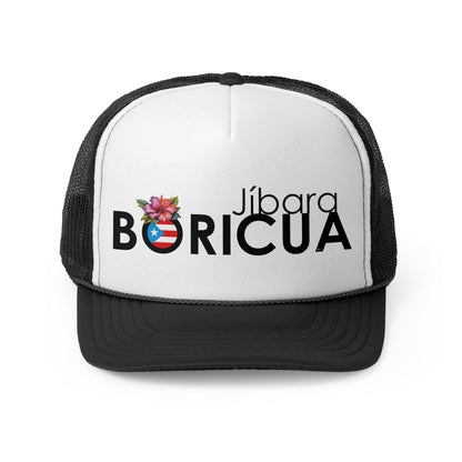 Jíbara Boricua Puerto Rican Pride Trucker Caps FREE SHIPPING