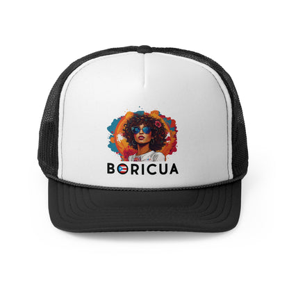 Flow Boricua Bandera Puerto Rican Pride Trucker Caps FREE SHIPPING