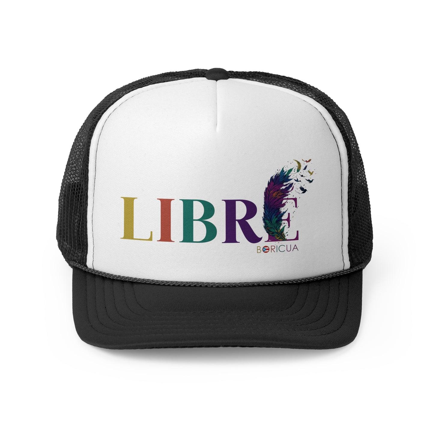 Libre Boricua Puerto Rican Pride Trucker Caps FREE SHIPPING