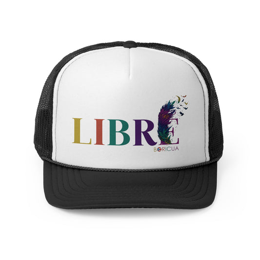 Libre Boricua Puerto Rican Pride Trucker Caps FREE SHIPPING