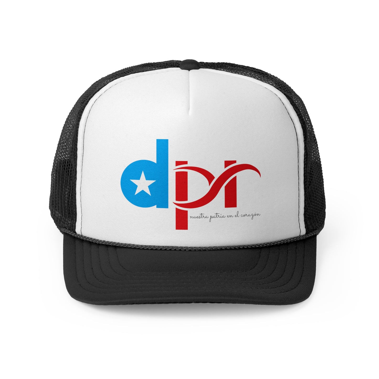 De Puerto Rico nuestra patria en el corazón Puerto Rican Pride Trucker Caps FREE SHIPPING