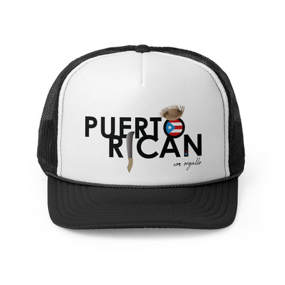 Puerto Rican con Orgullo Puerto Rican Pride Trucker Caps FREE SHIPPING
