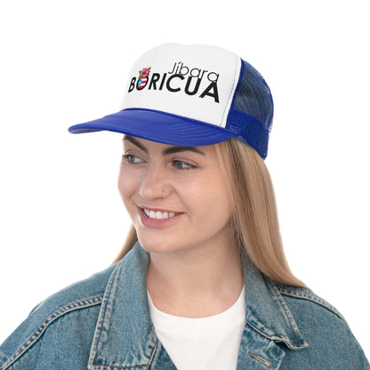 Jíbara Boricua Puerto Rican Pride Trucker Caps FREE SHIPPING